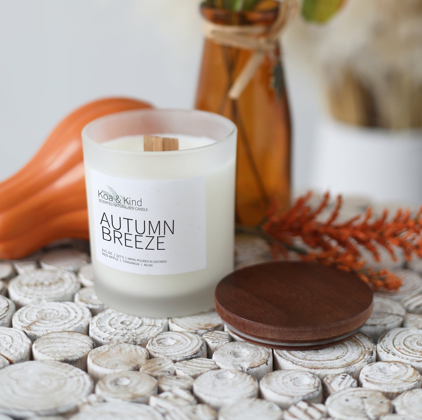 Autumn Breeze Scented Soy Candle