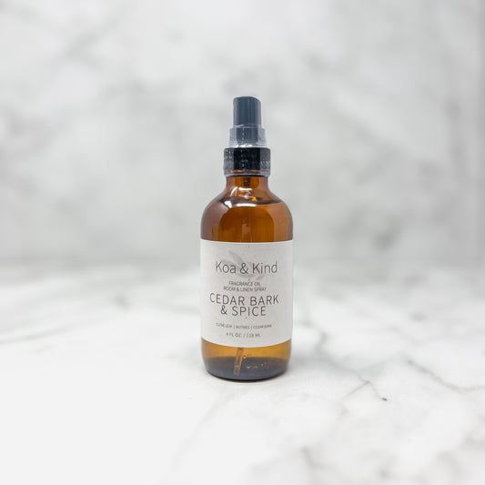 Cedar Bark & Spice Room Spray