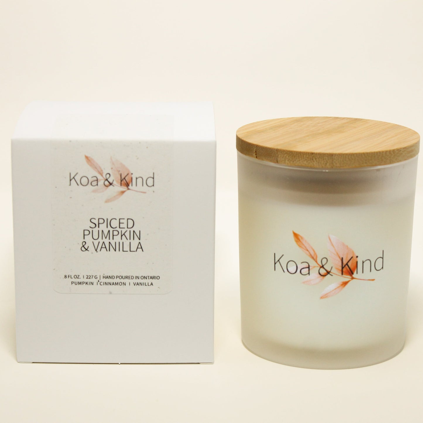 Spiced Pumpkin & Vanilla Candle
