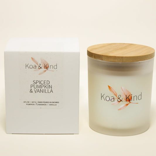 Spiced Pumpkin & Vanilla Candle
