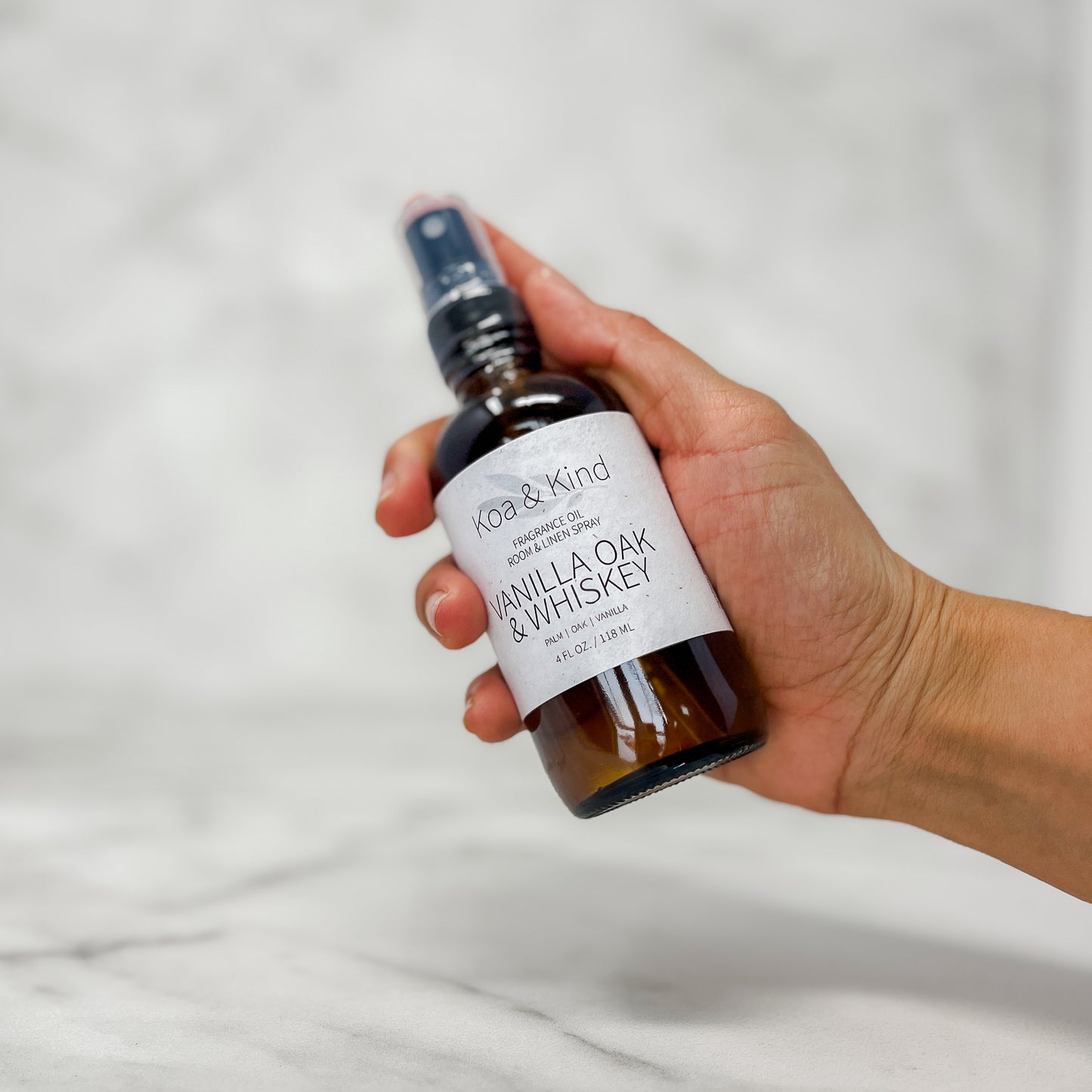 Vanilla Oak & Whiskey Room Spray