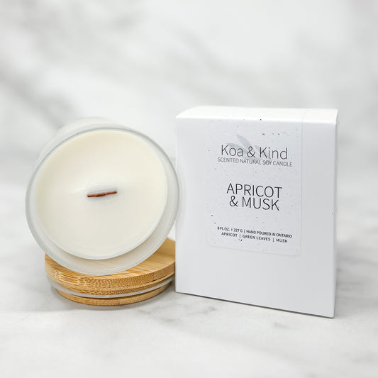 Apricot & Musk Candle