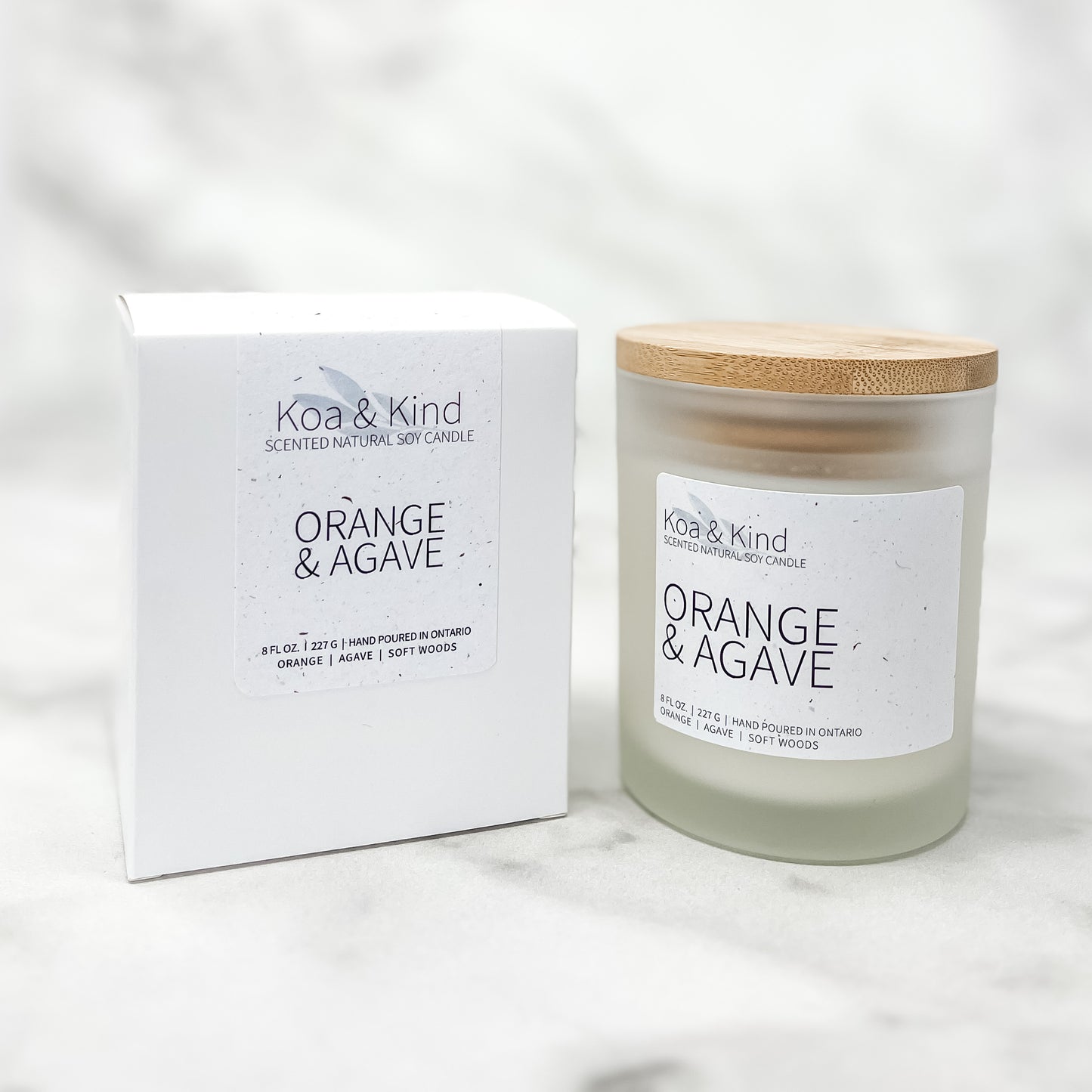 Orange & Agave Candle