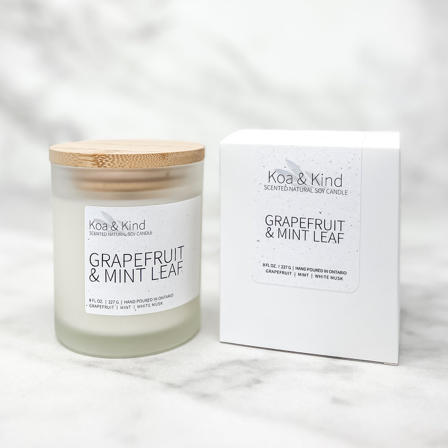 Grapefruit & Mint Leaf Candle