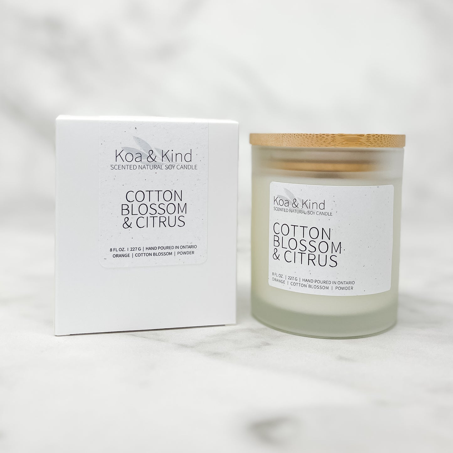Cotton Blossom & Citrus Candle