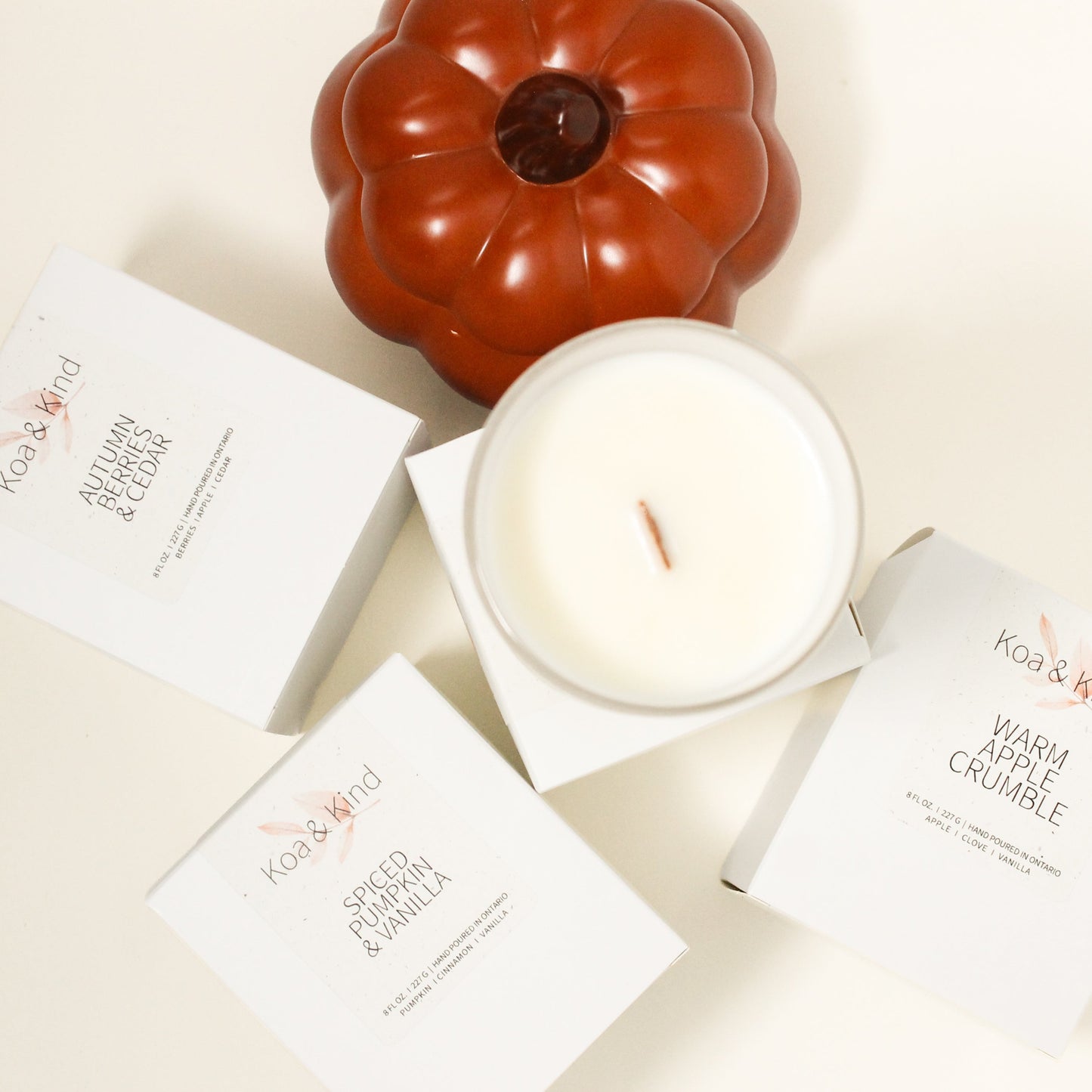Autumn Berries & Cedar Candle