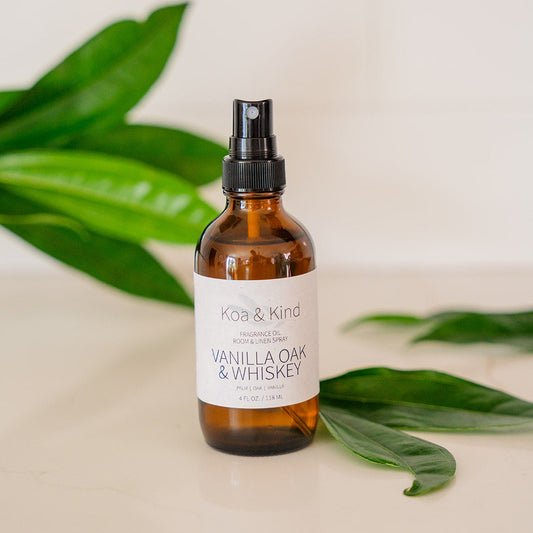 Vanilla Oak & Whiskey Room Spray
