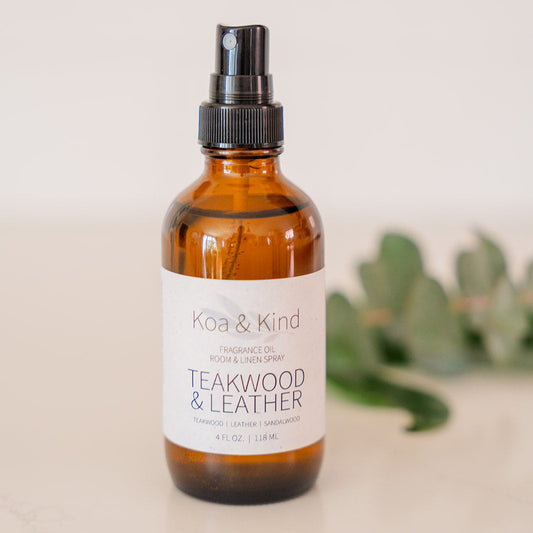 Teakwood & Leather Room Spray