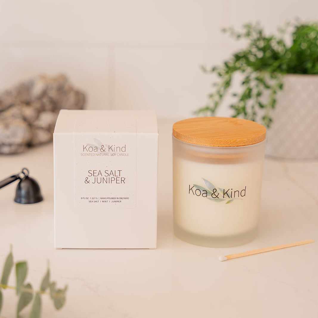 Sea Salt & Juniper Candle
