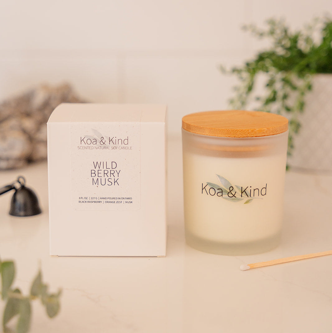 Wild Berry Musk Candle