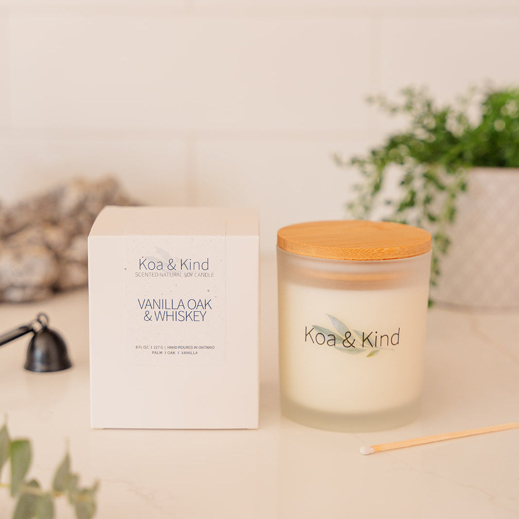 Vanilla Oak & Whiskey Candle