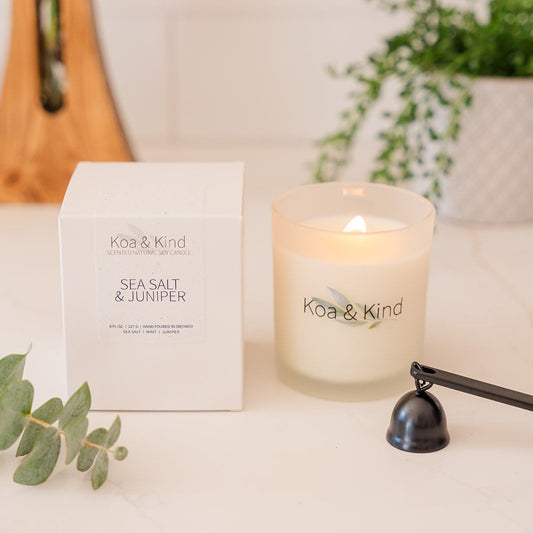 Sea Salt & Juniper Candle