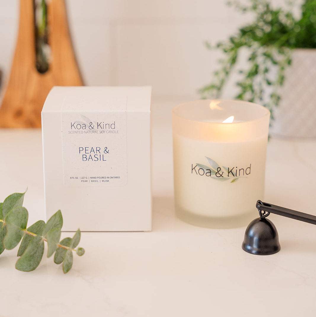 Pear & Basil Candle