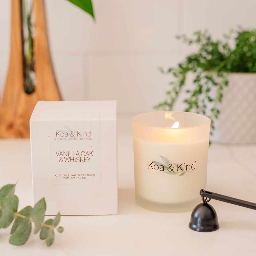 Vanilla Oak & Whiskey Candle