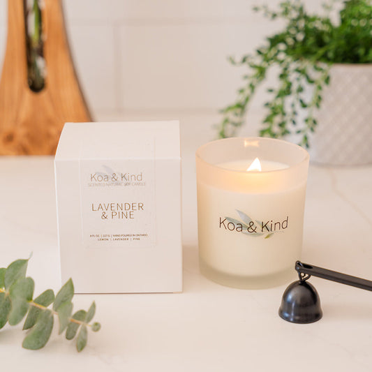 Lavender & Pine Candle
