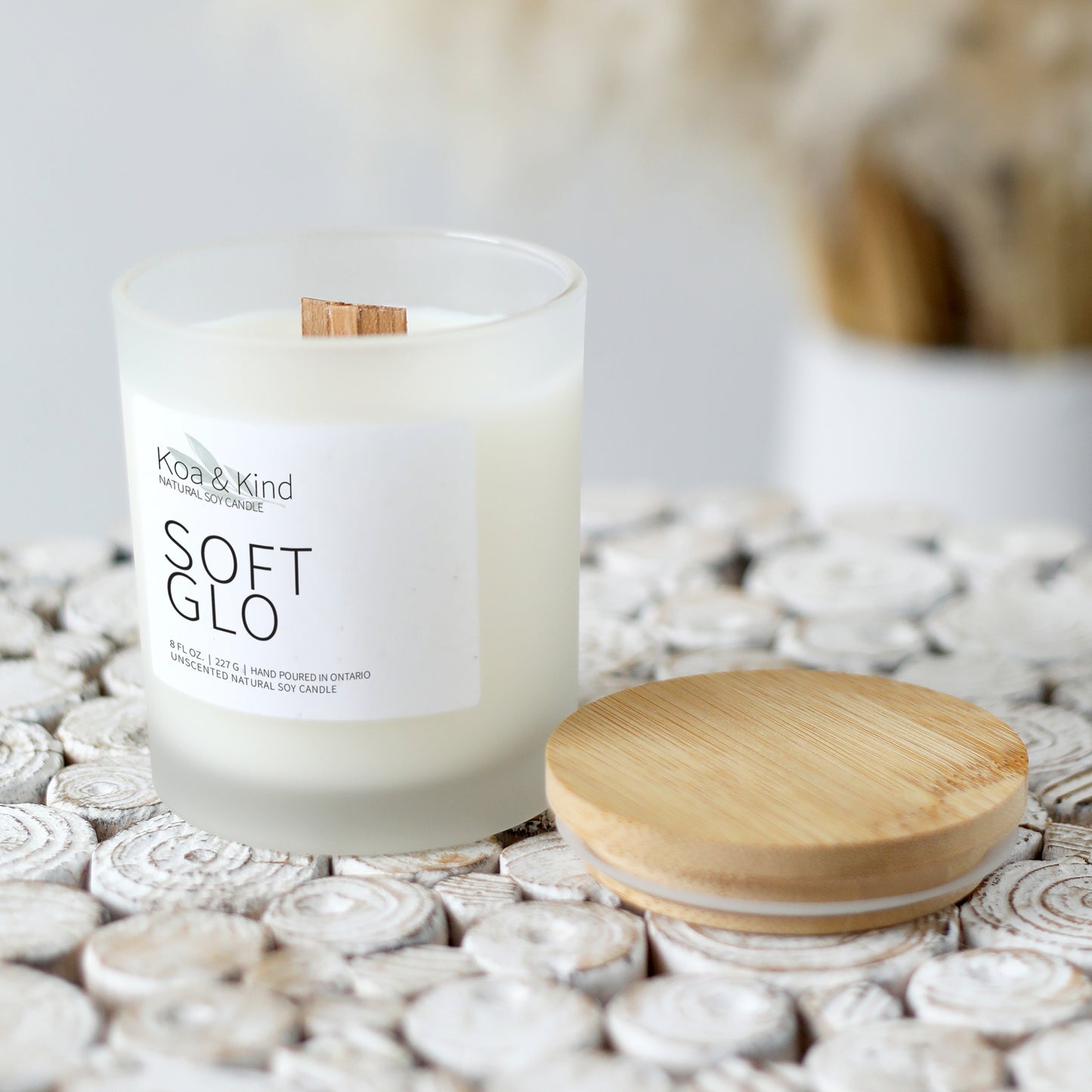 Unscented Soy Candle